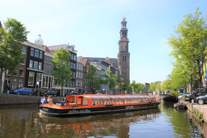 4-hour Layover. Private Anne Frank Walking Guided Tour. Boat Tour Canal Cruise