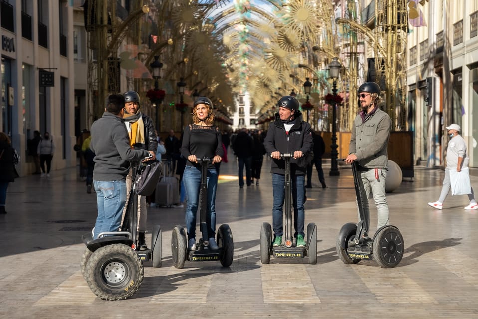 Malaga Şehir Turu 3 Saatlik Tarihi Segway Macerası