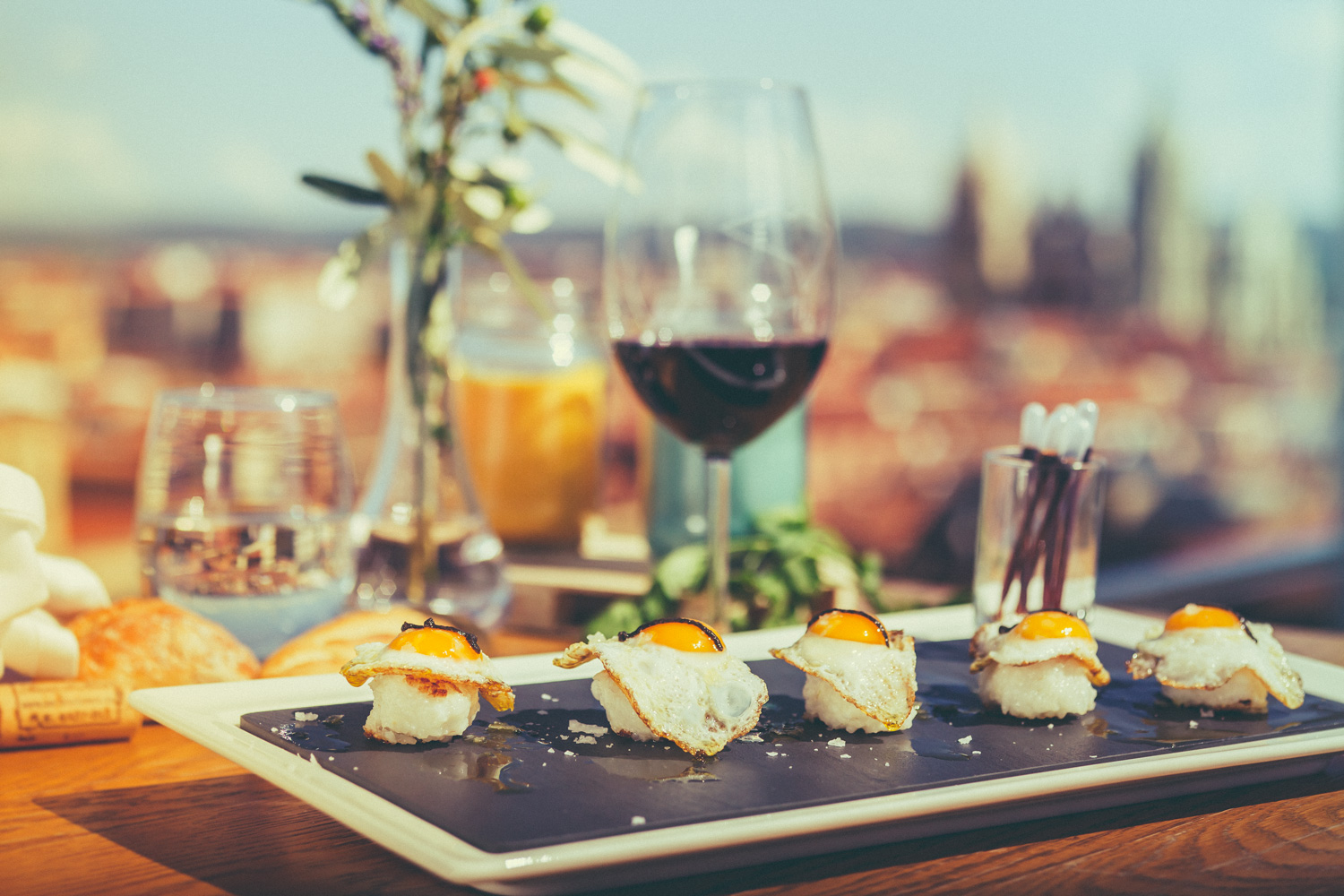 Cócteles de Altura en el cielo de León