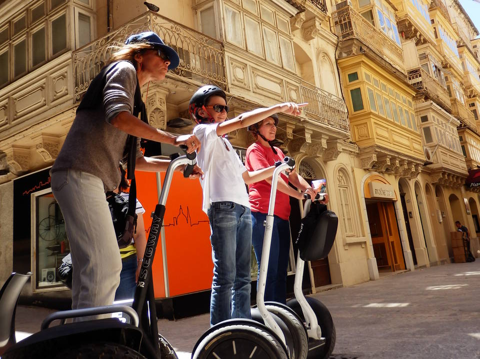 Tour en Segway por La Valeta | Incluye espectáculo visual Malta Experience