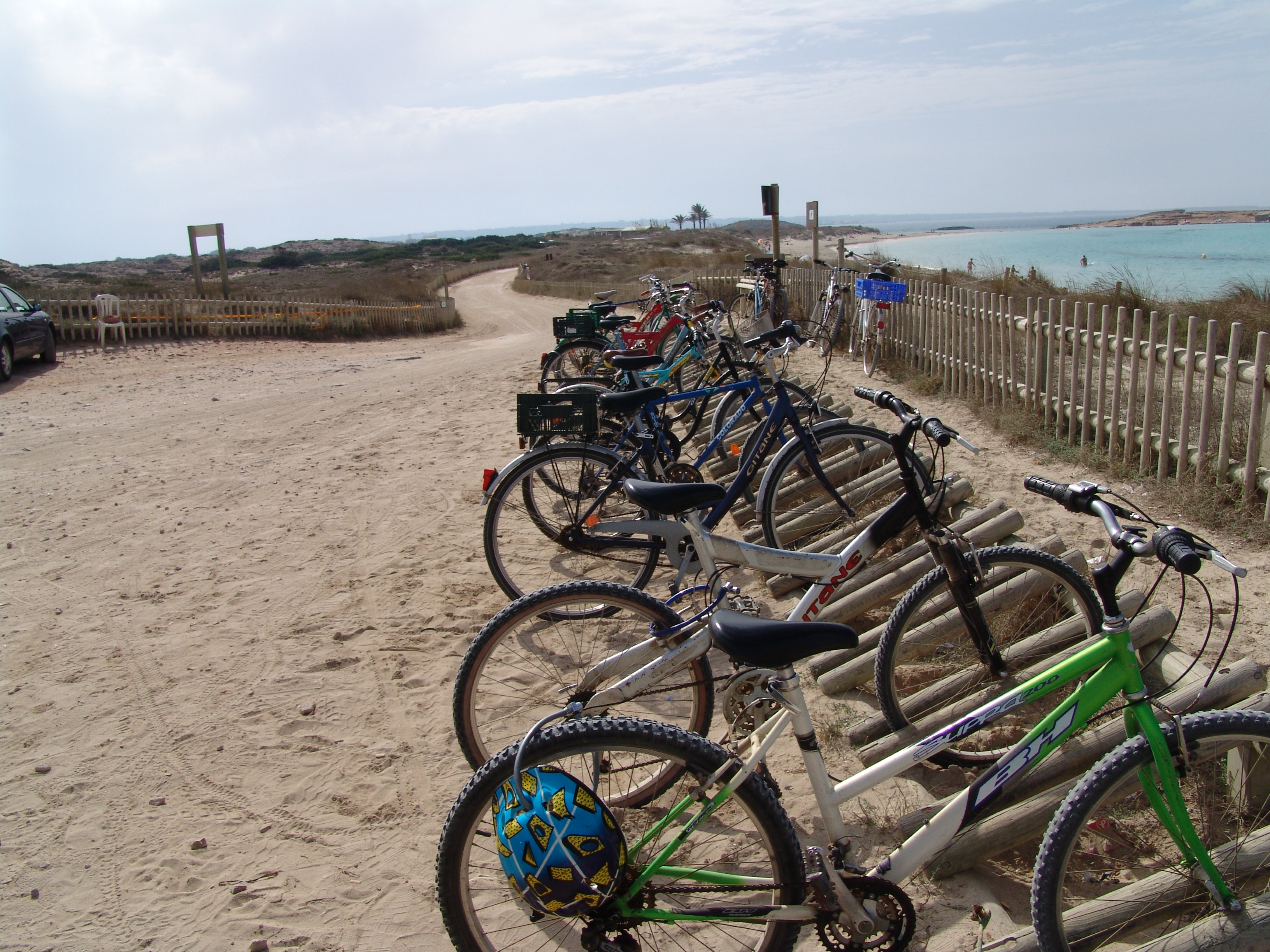 Formentera by Fast Ferry from Ibiza with Bicycle