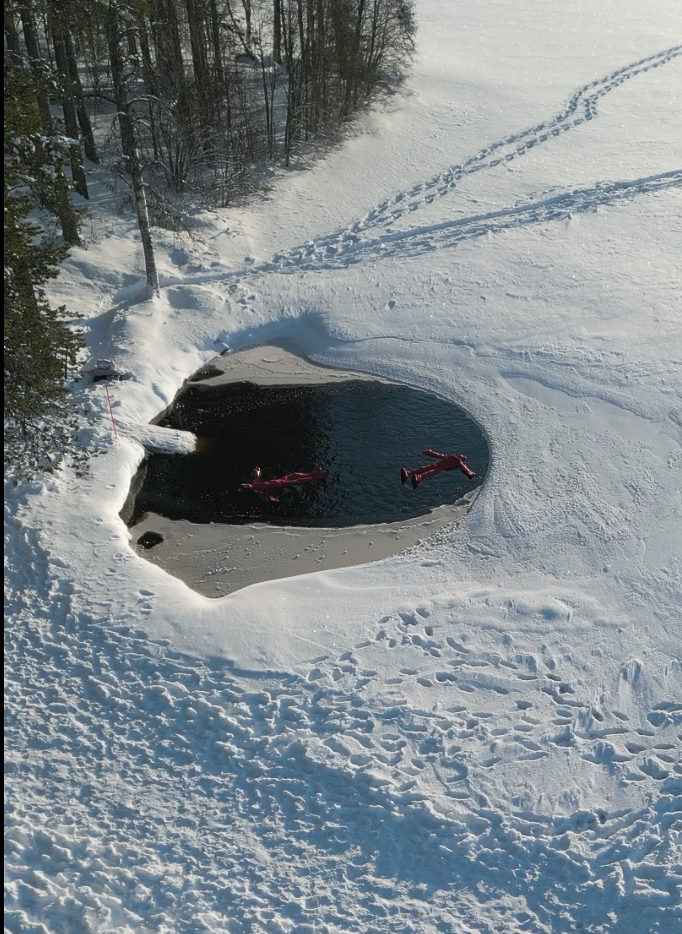 Arctic Ice Floating Adventure From Rovaniemi
