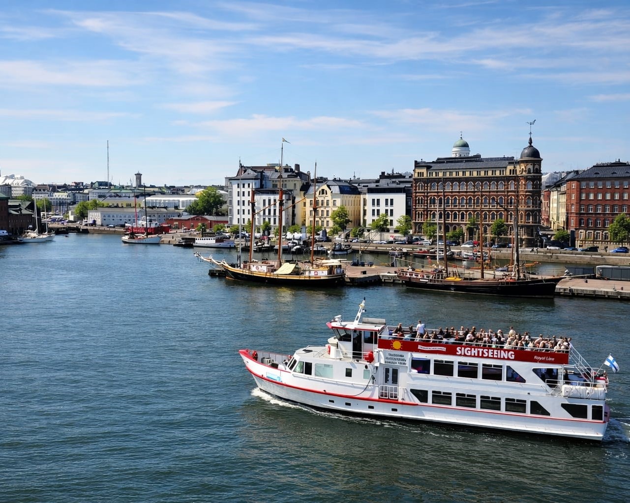 1.30 Hour Helsinki Sightseeing Cruise Tour