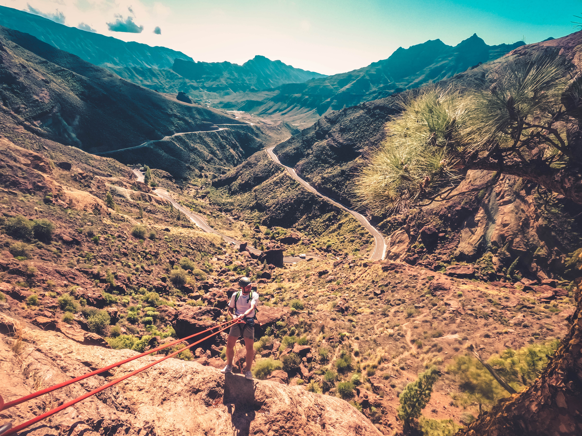 Cliff Jumping Canyoning in The Rainbow Rocks Ravine - Los Azulejos - Photo 7