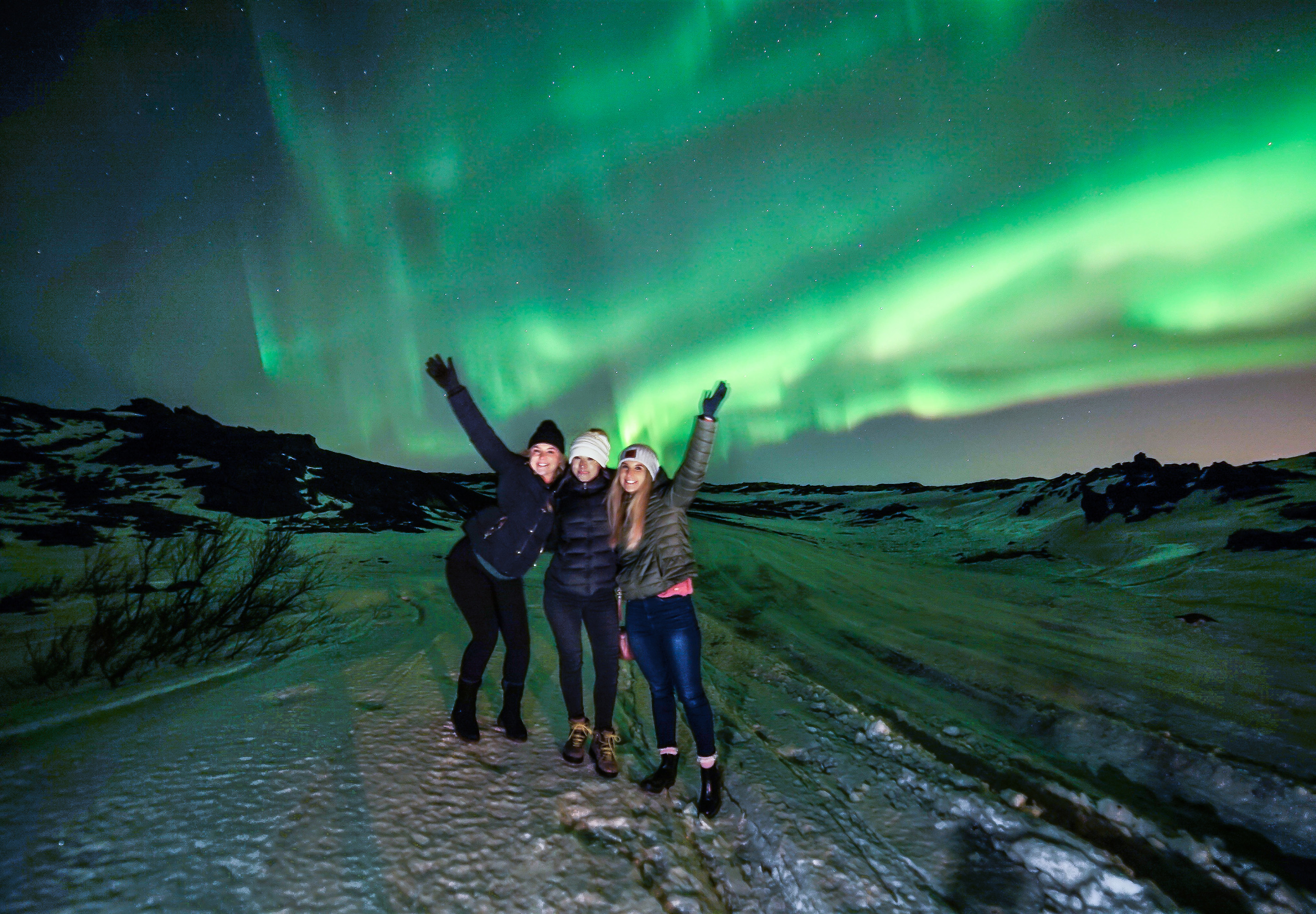 South Coast & Northern Lights Small Group Tour from Reykjavík