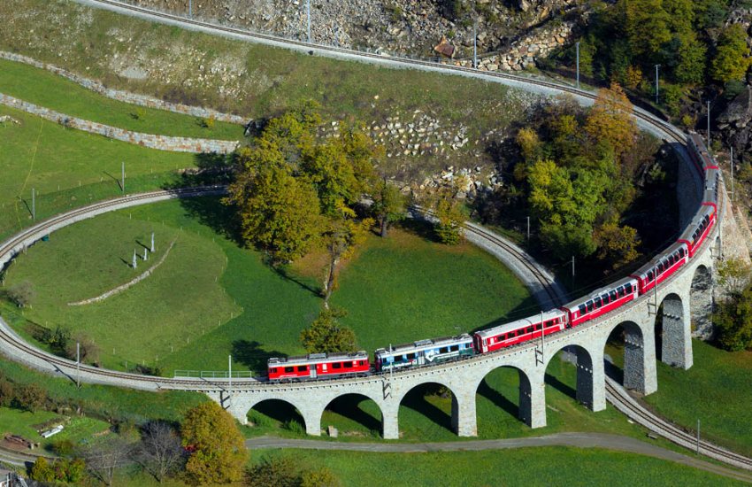 Swiss Alps Bernina Red Train & St. Moritz – Full Day Trip from Milan - Photo 5