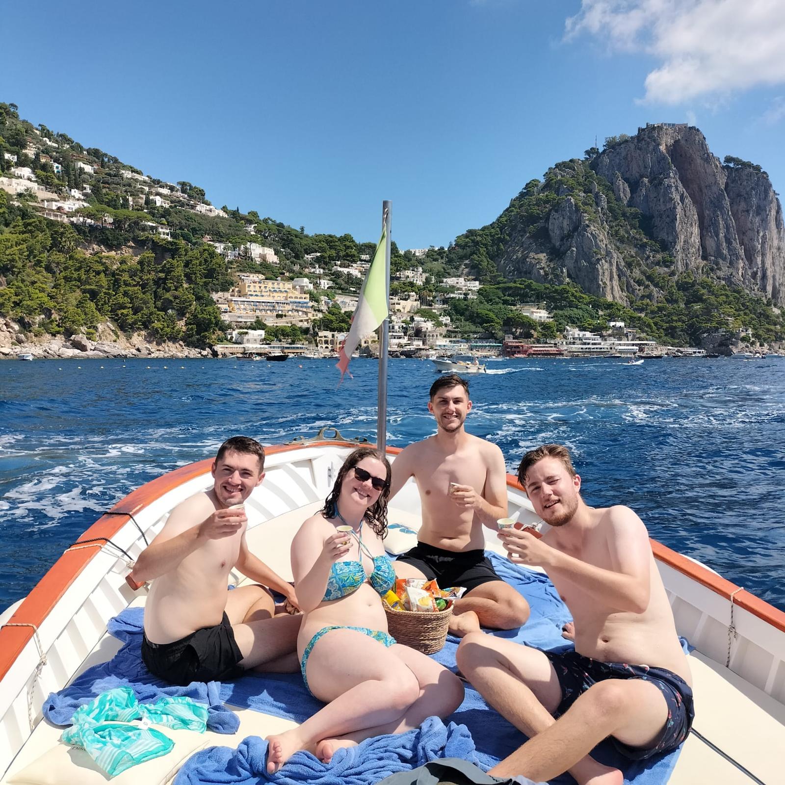 Capri Boat Experience: Faraglioni, Caves, Swim, Limoncello & Snacks - Photo 5
