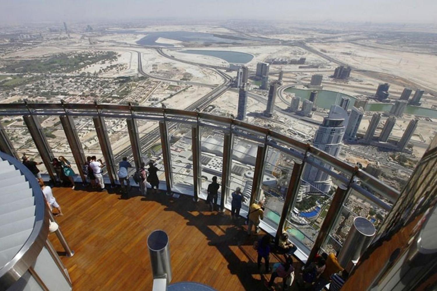 At the TOP Burj Khalifa Tour