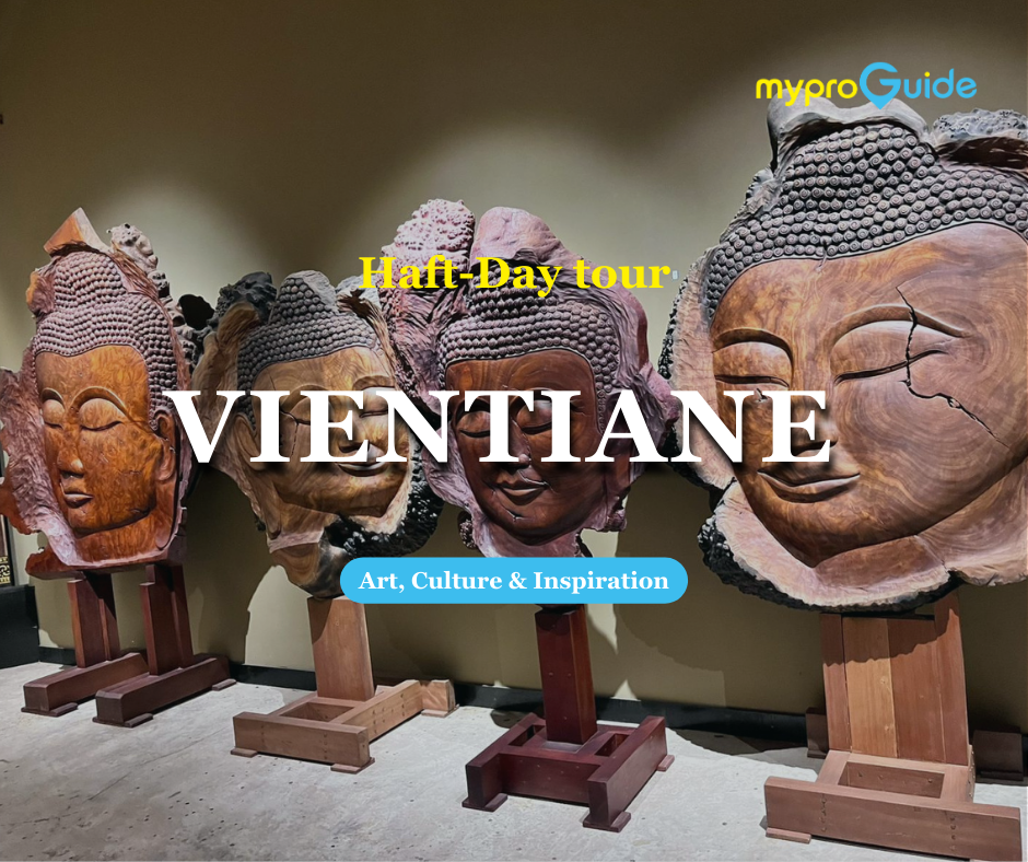 Tour de medio día por la esencia de Vientiane, arte, cultura e inspiración