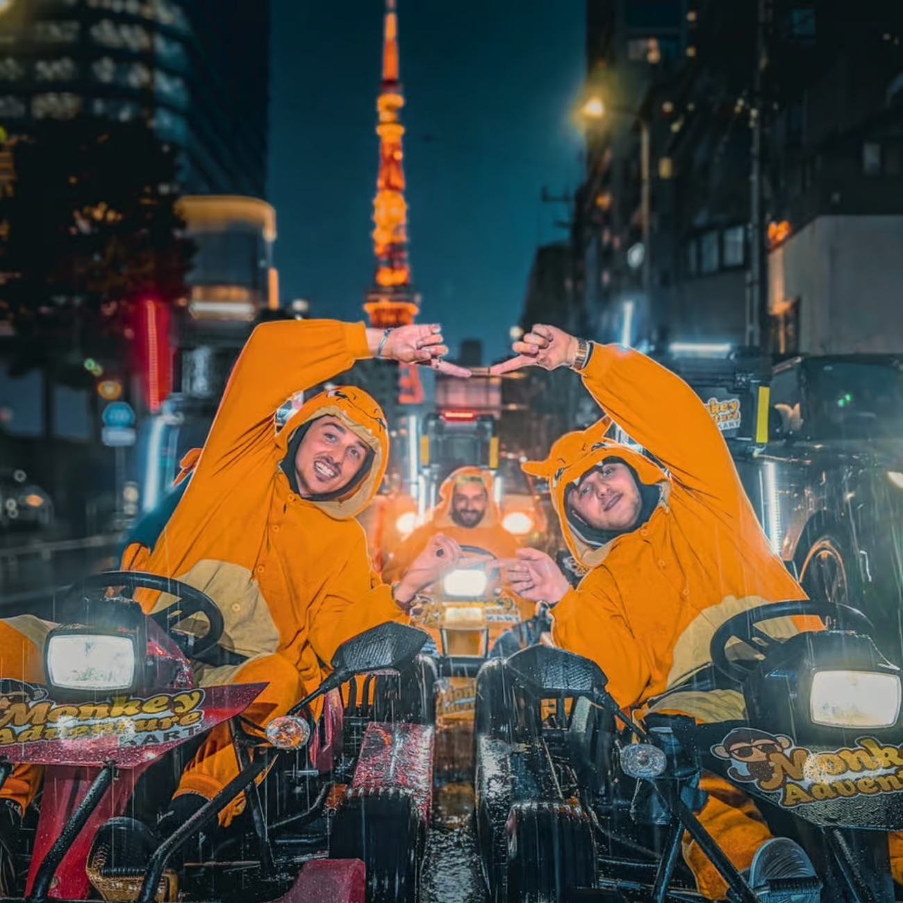 105 dakika Tokyo Go-Kart: Shibuya Geçidi ve Tokyo Kulesi*IDP ZORUNLU*