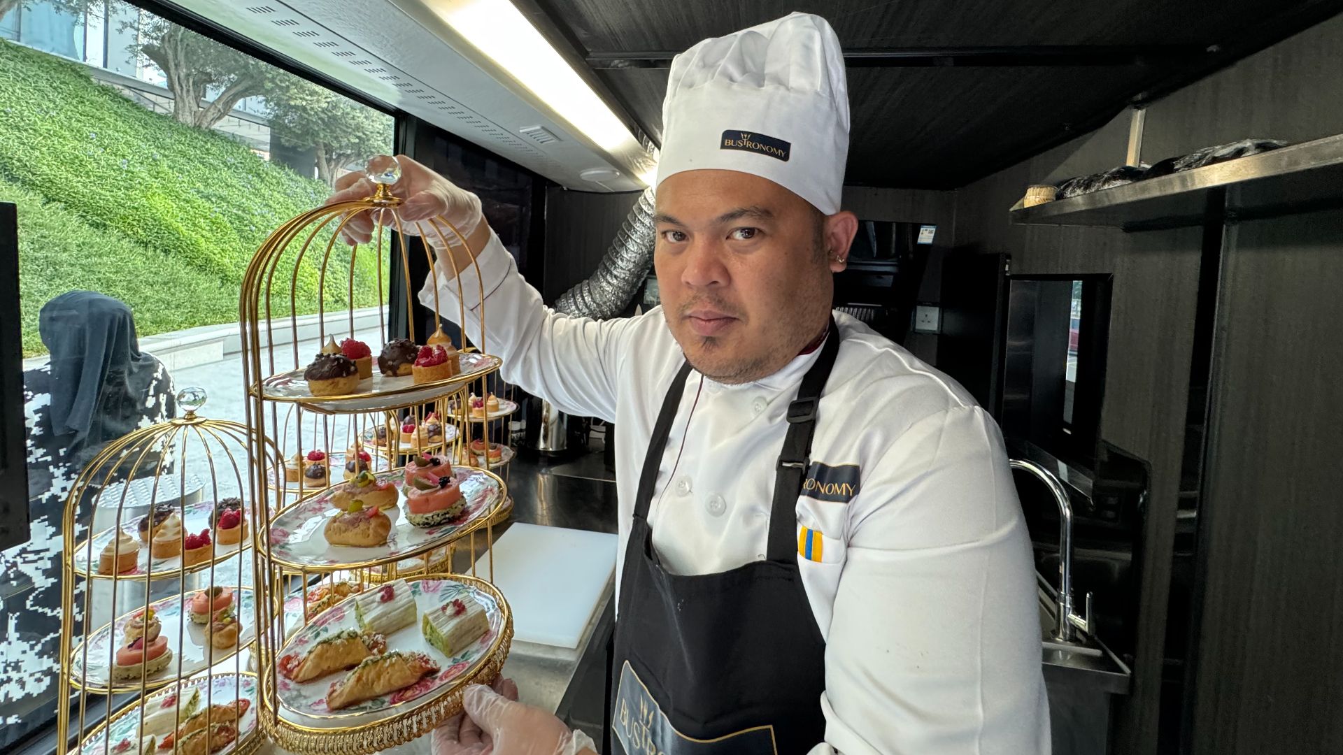 Dubái: experiencia panorámica para tomar el té por la tarde con BuStronomy