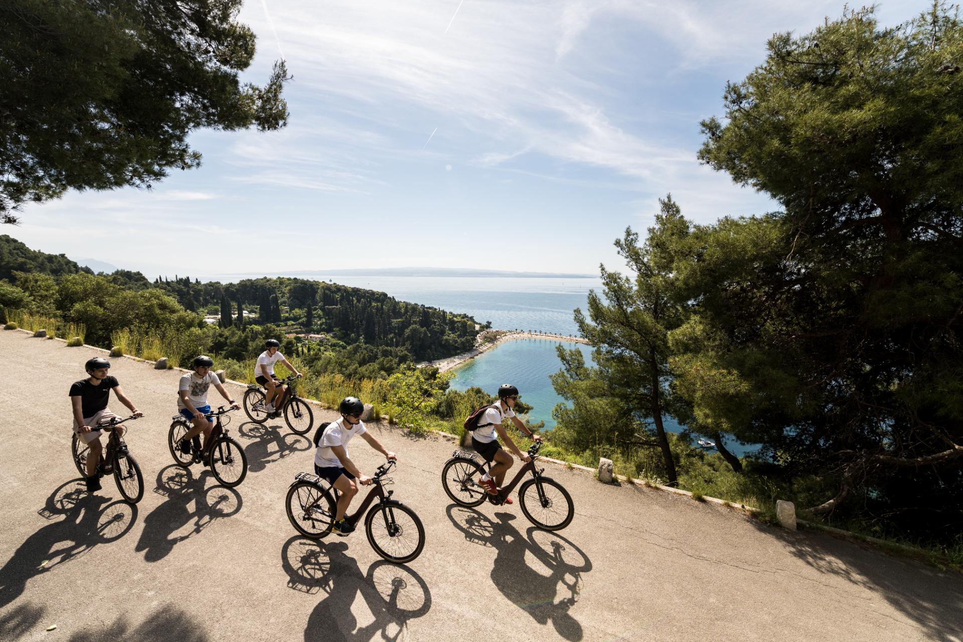 Tour en bicicleta eléctrica en Split