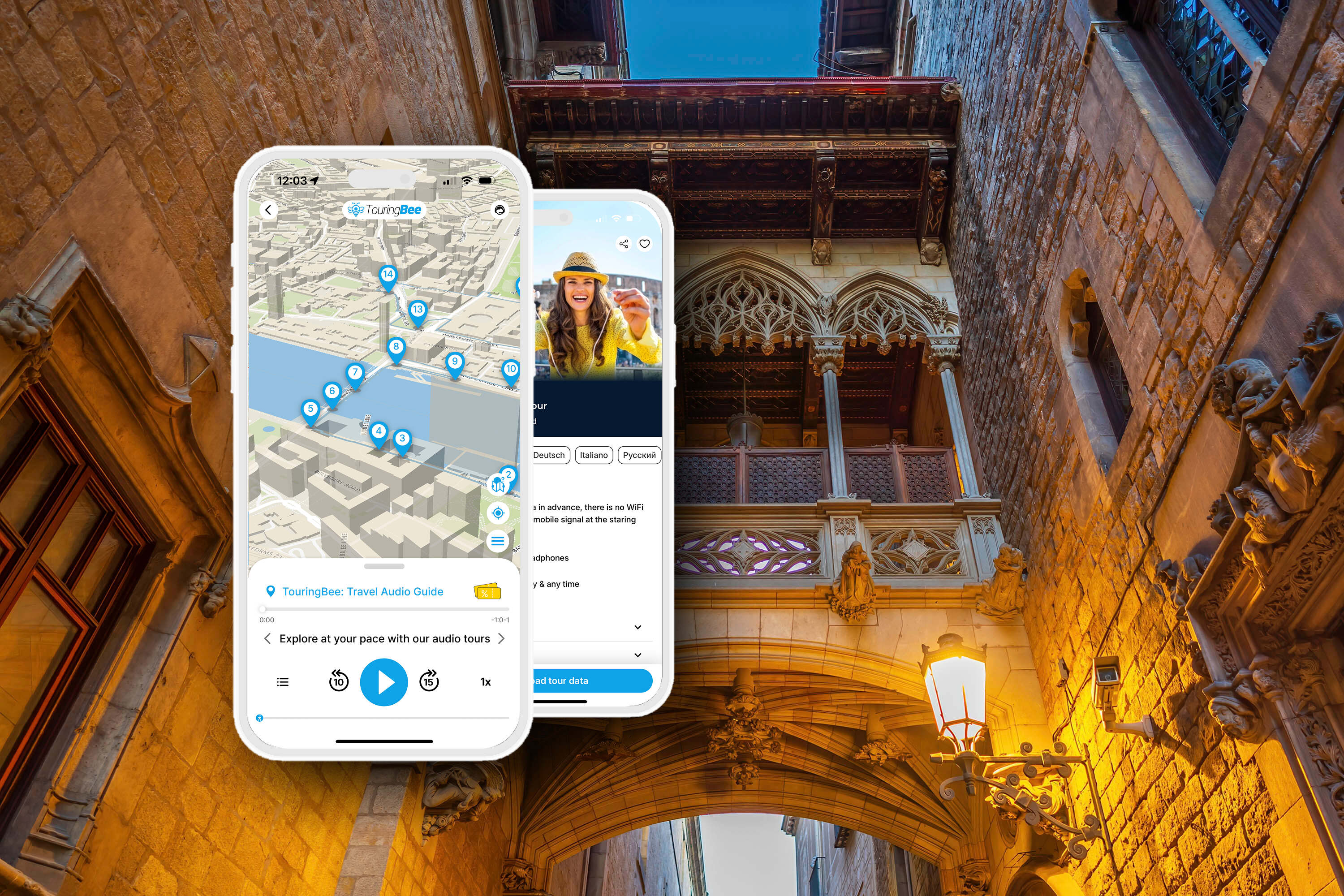 Barcelona: tour of the Gothic Quarter with audio guide app – Image 1 | WeShare