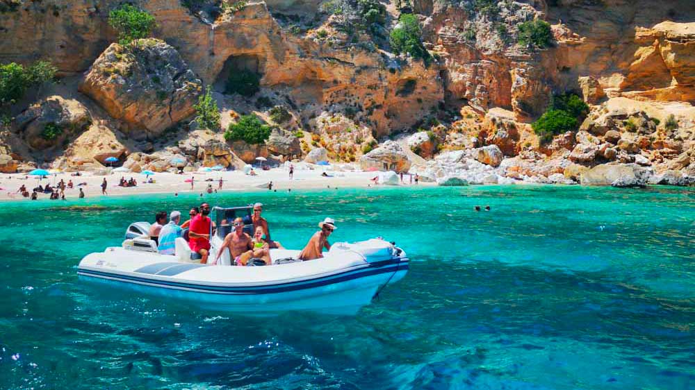 Maxi dinghy tour in the Gulf of Orosei from Santa Maria Navarrese with aperitif - Photo 2