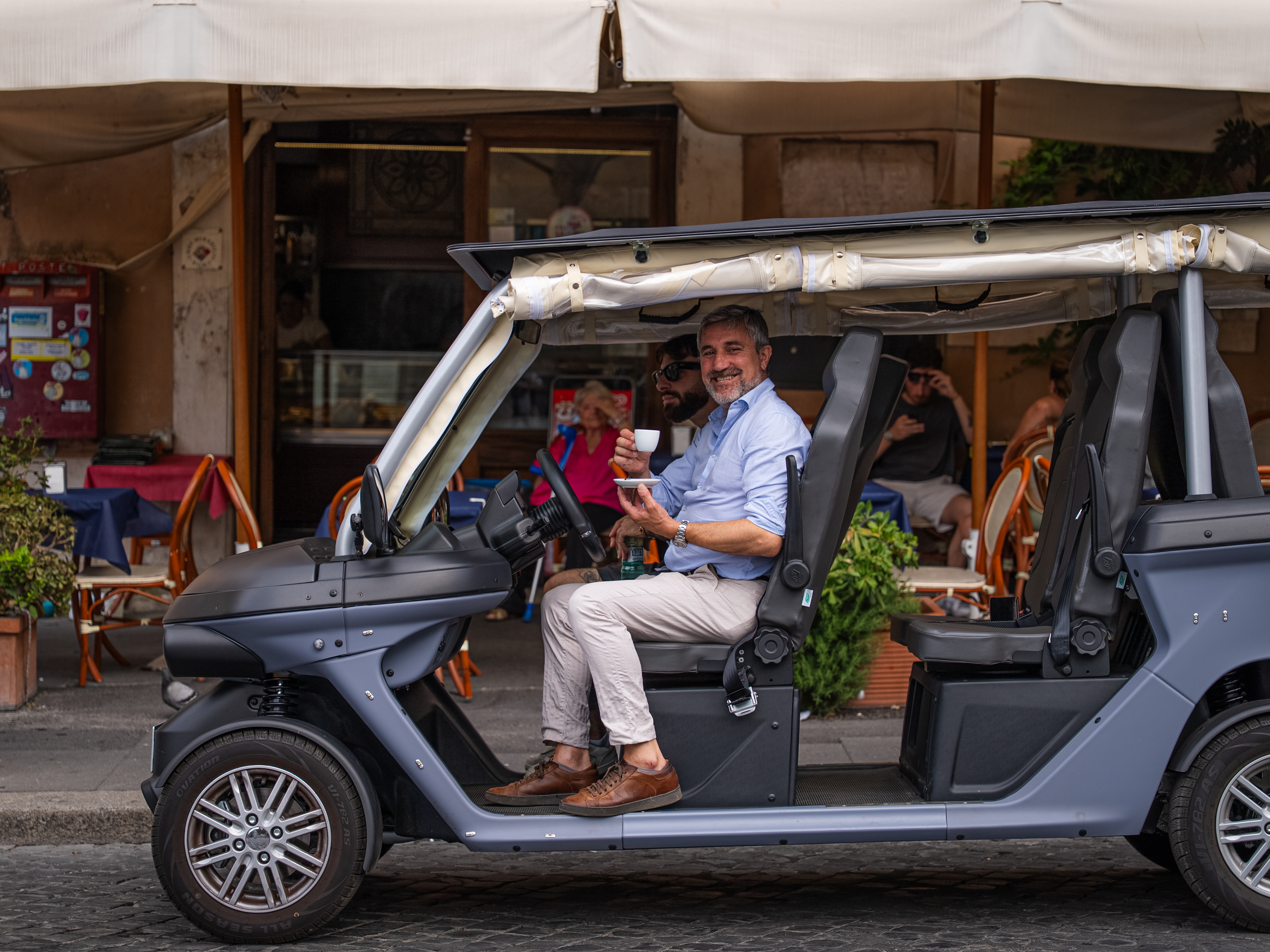 Civitavecchia to Rome VIP Tour & Transfers: Private Golf Cart Ride & Colosseum - Photo 7