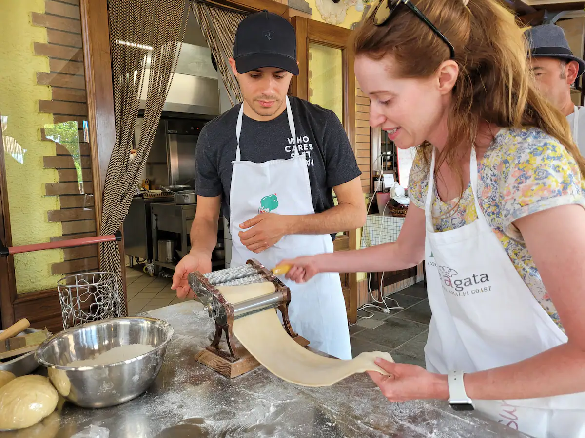Amalfi Coast Cooking Class: Make Pasta, Mozzarella & Tiramisu with Wine   - Photo 6