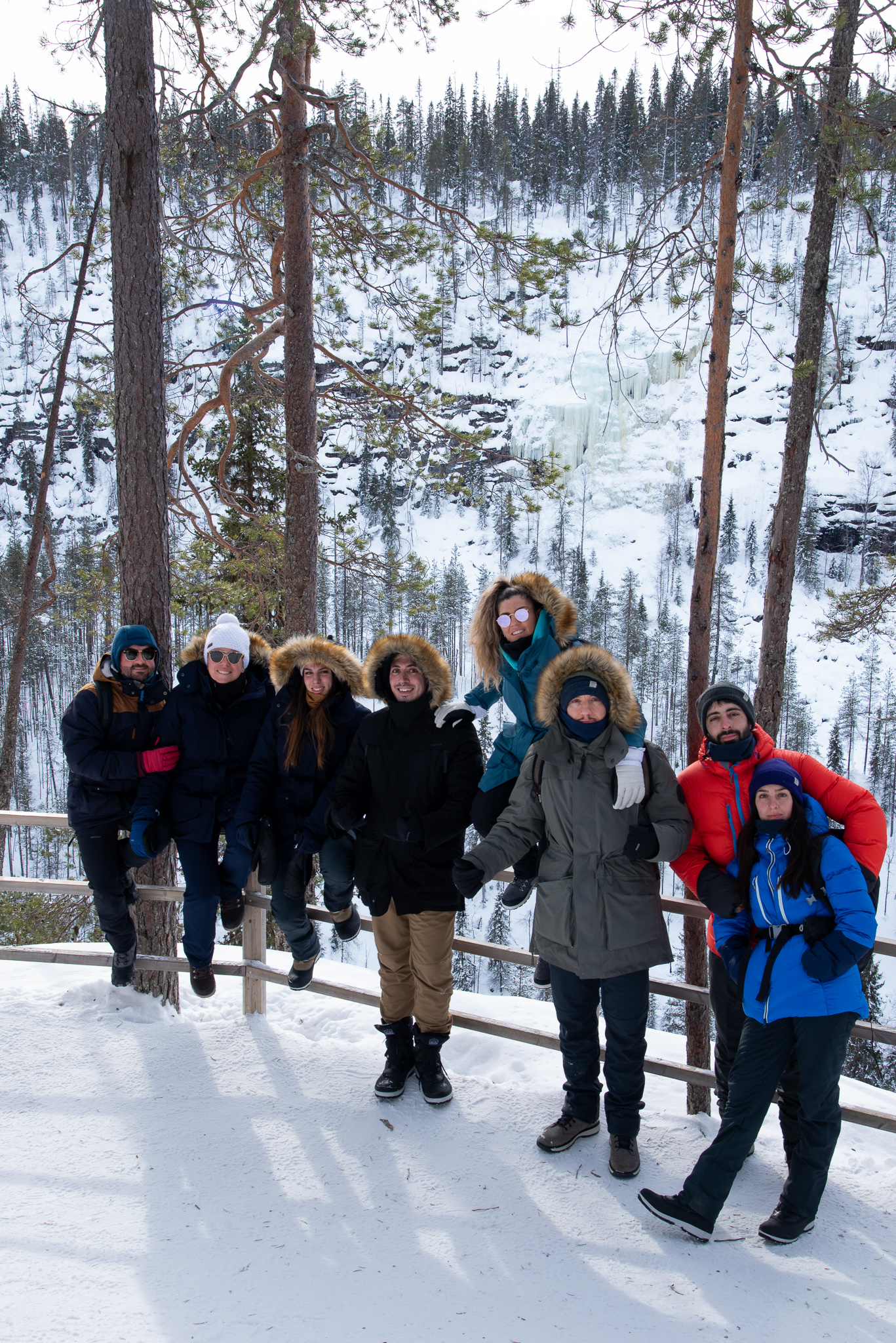 Excursión a las Cascadas Congeladas de Korouoma con Recogida en Grupo Reducido - Alojamientos en Rovaniemi