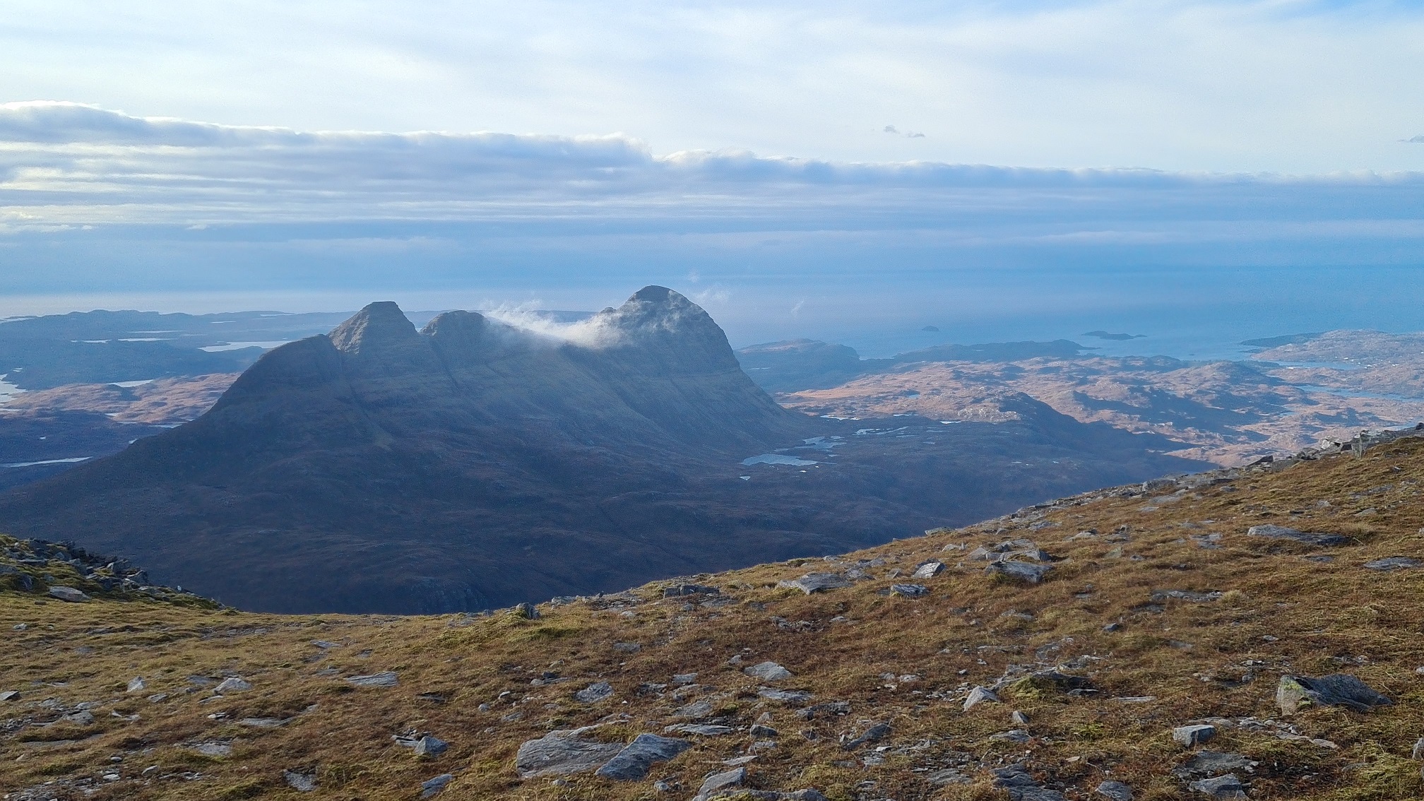 Canisp, a fine cone-shaped Corbett  - Photo 4