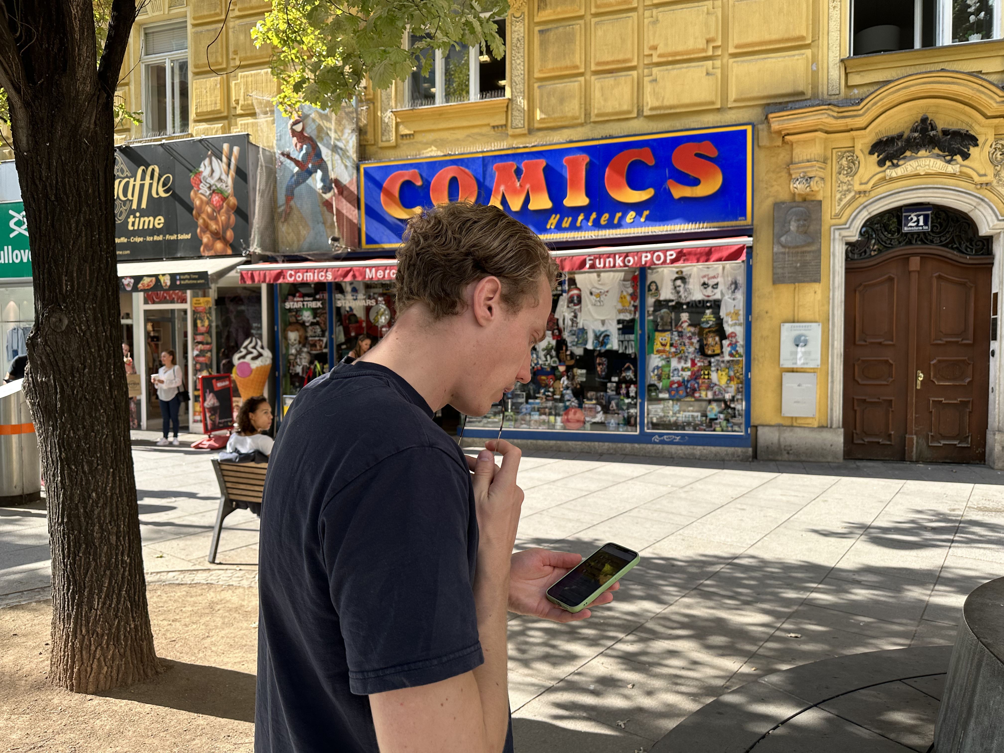 Self-Guided Secrets of Vienna Exploration Game