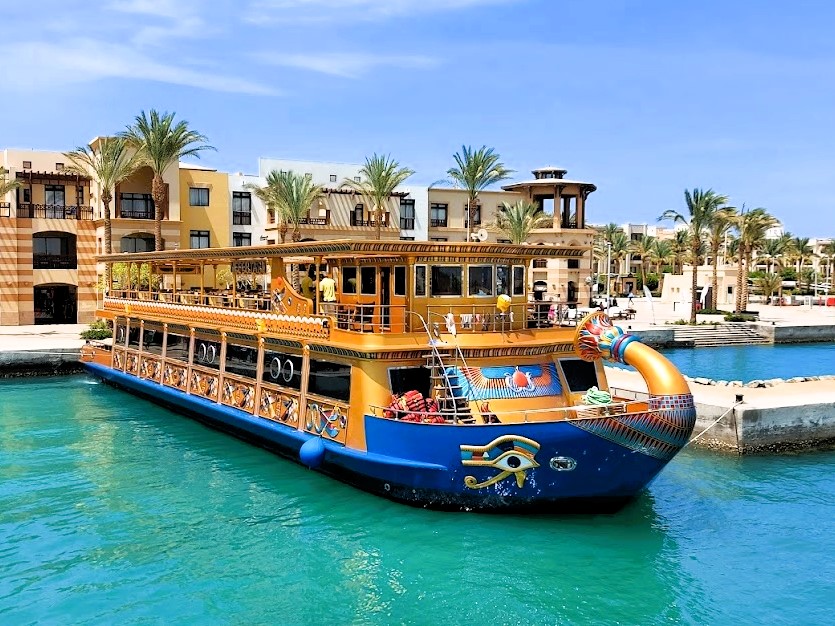 Nefertari Glass Bottom Boat – A Luxury Day at Sea from Marsa Alam