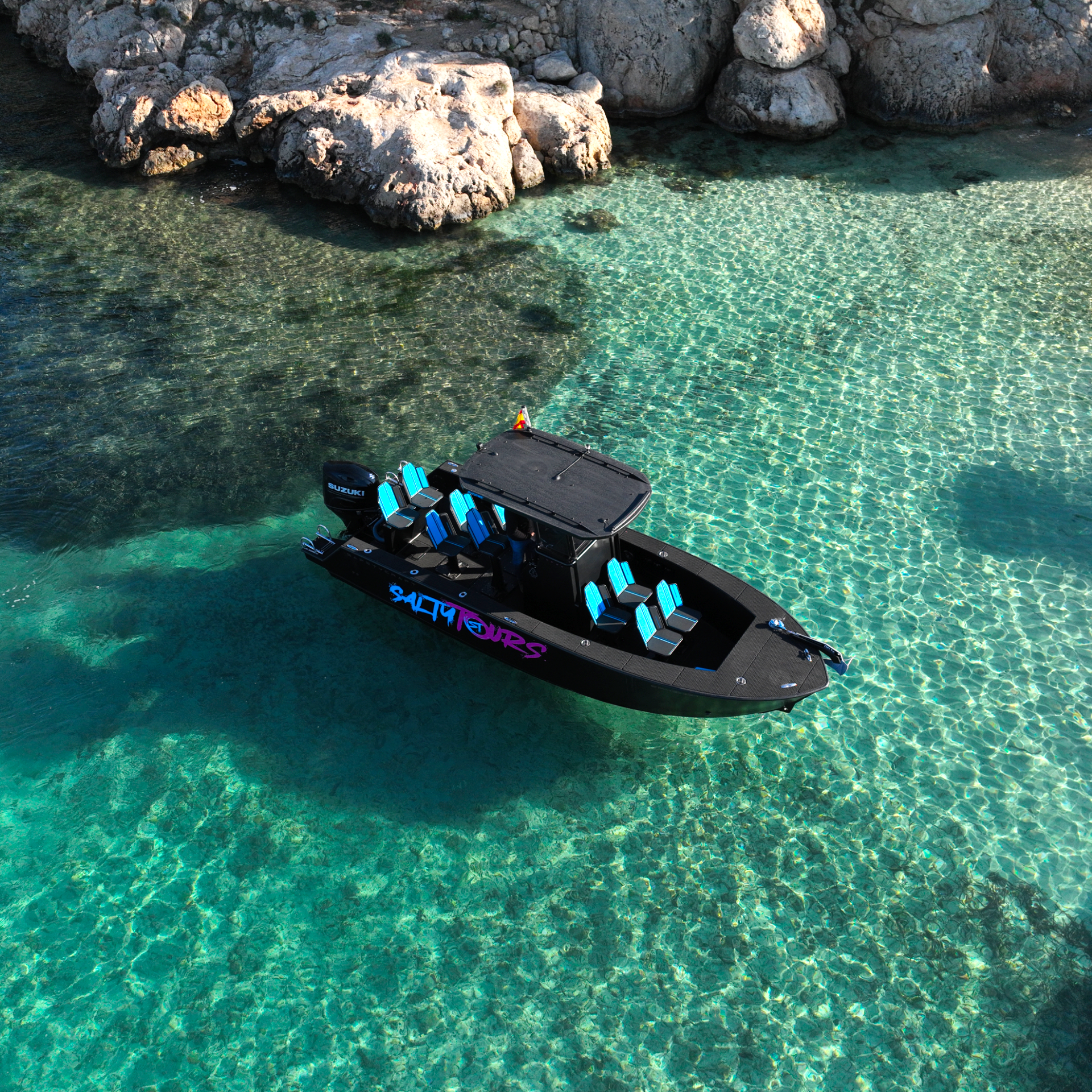 2.5 - Hour Charter Boat Tour: Snorkeling, Paddle Surf & Adventure from Palma de Mallorca