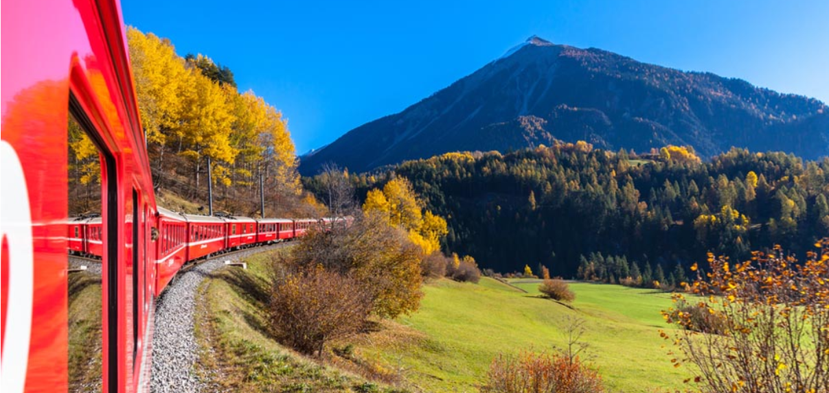 Bernina Red Train and St Moritz full day tour from Milan – Image 1 | WeShare