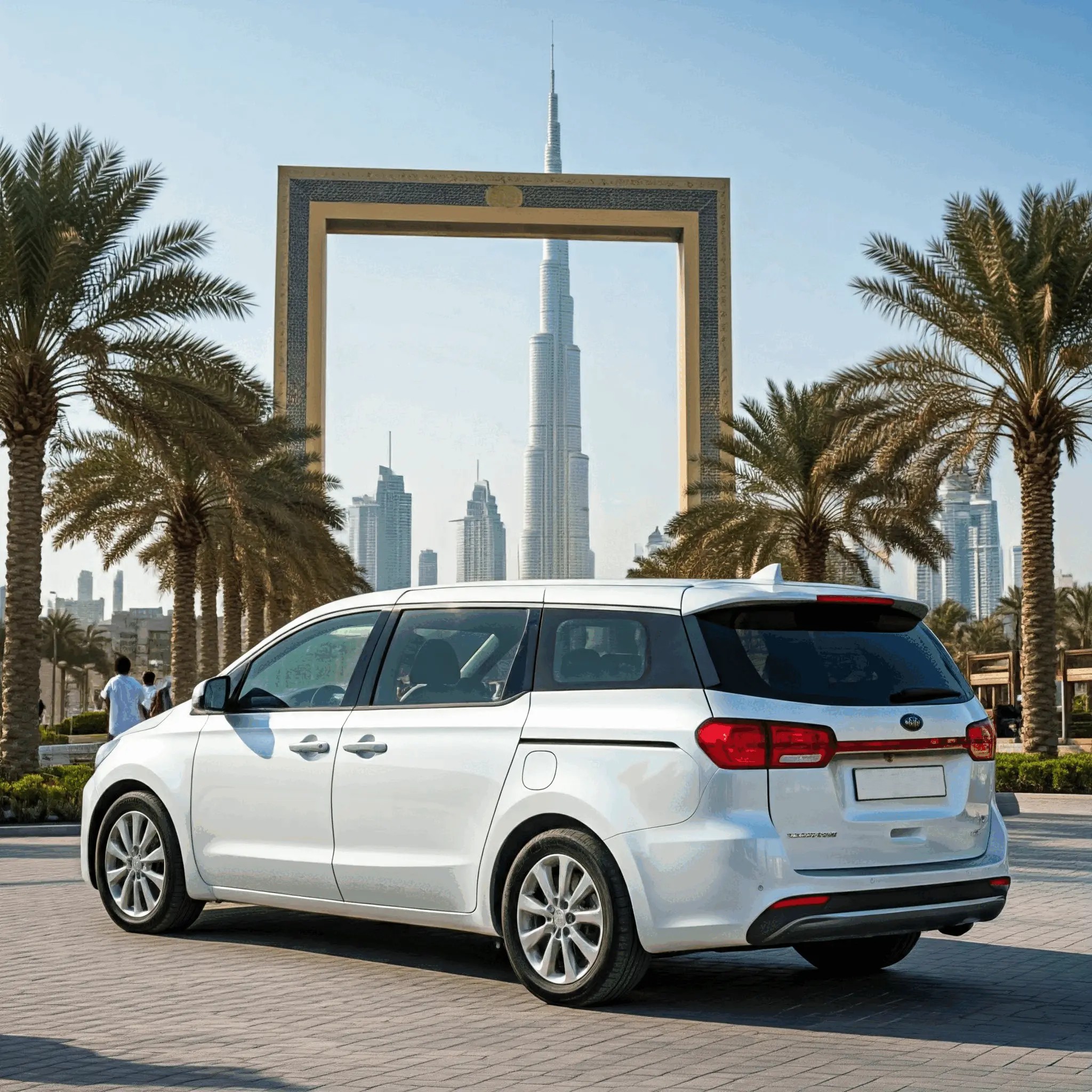 Dubai or Abu Dhabi: full day Private Transfer with Driver (ECO) – photo 1