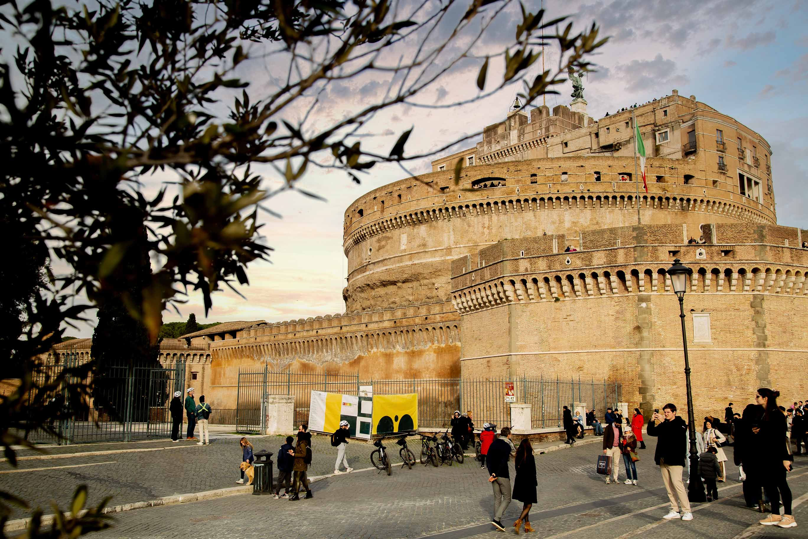 Roma'da Bir Gün e-bisiklet Turu ve Öğle Yemeği ile