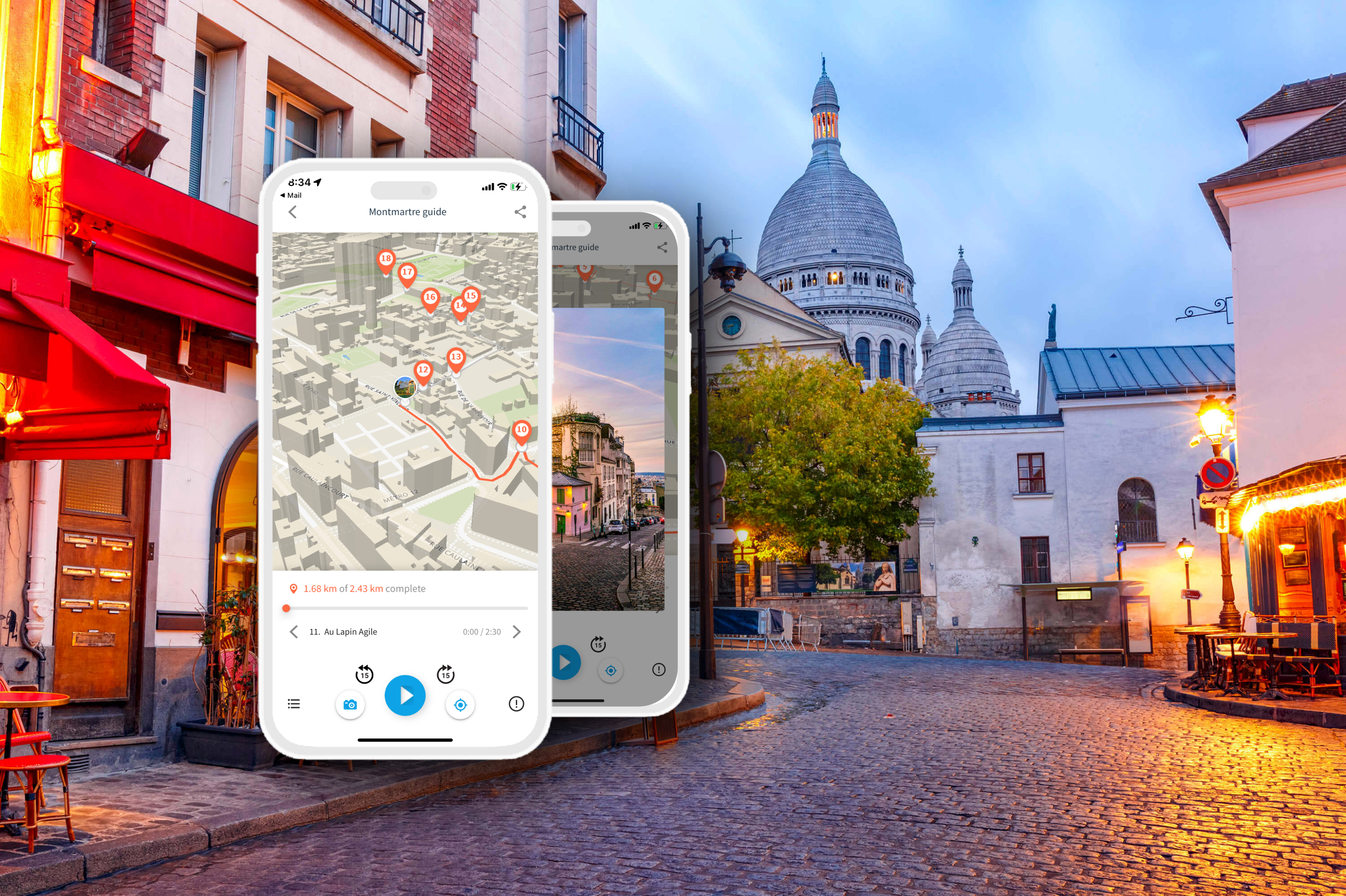 Montmartre & Sacre-Coeur Cathedral Audio Guide App – Image 1 | WeShare