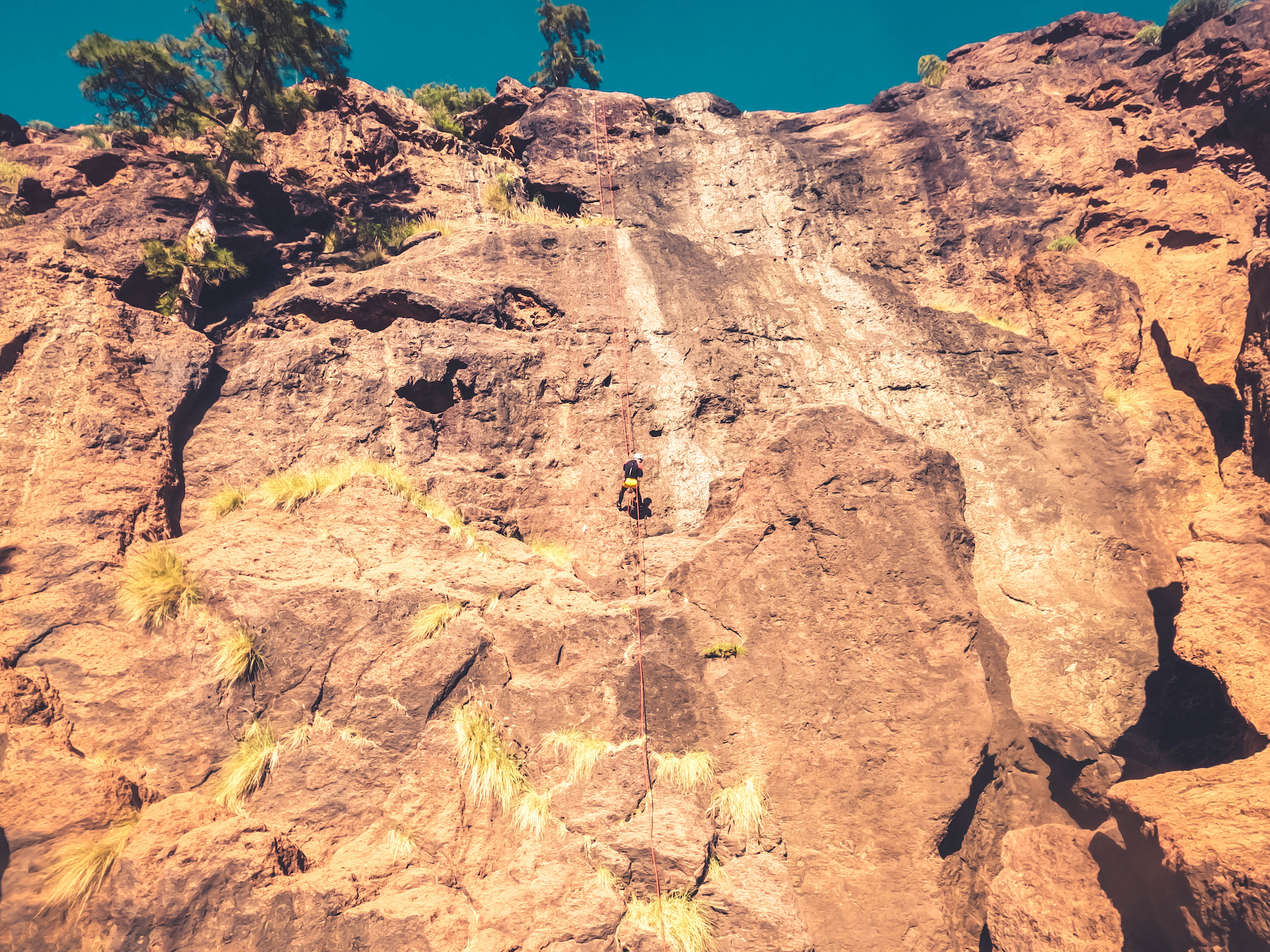 Cliff Jumping Canyoning in The Rainbow Rocks Ravine - Los Azulejos - Photo 23