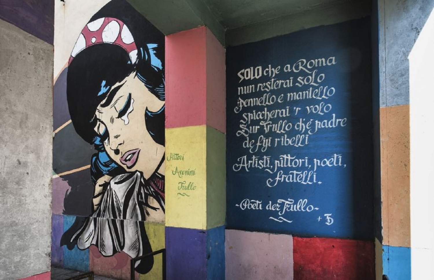 Photowalk in Rome: Popular art and Poetry - Photo 3
