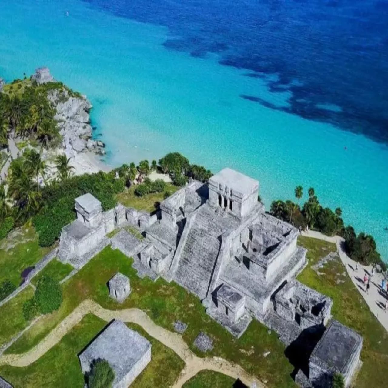 Excursión Tulum Coba 4x1 + Cenote + Playa del Carmen — 16/23