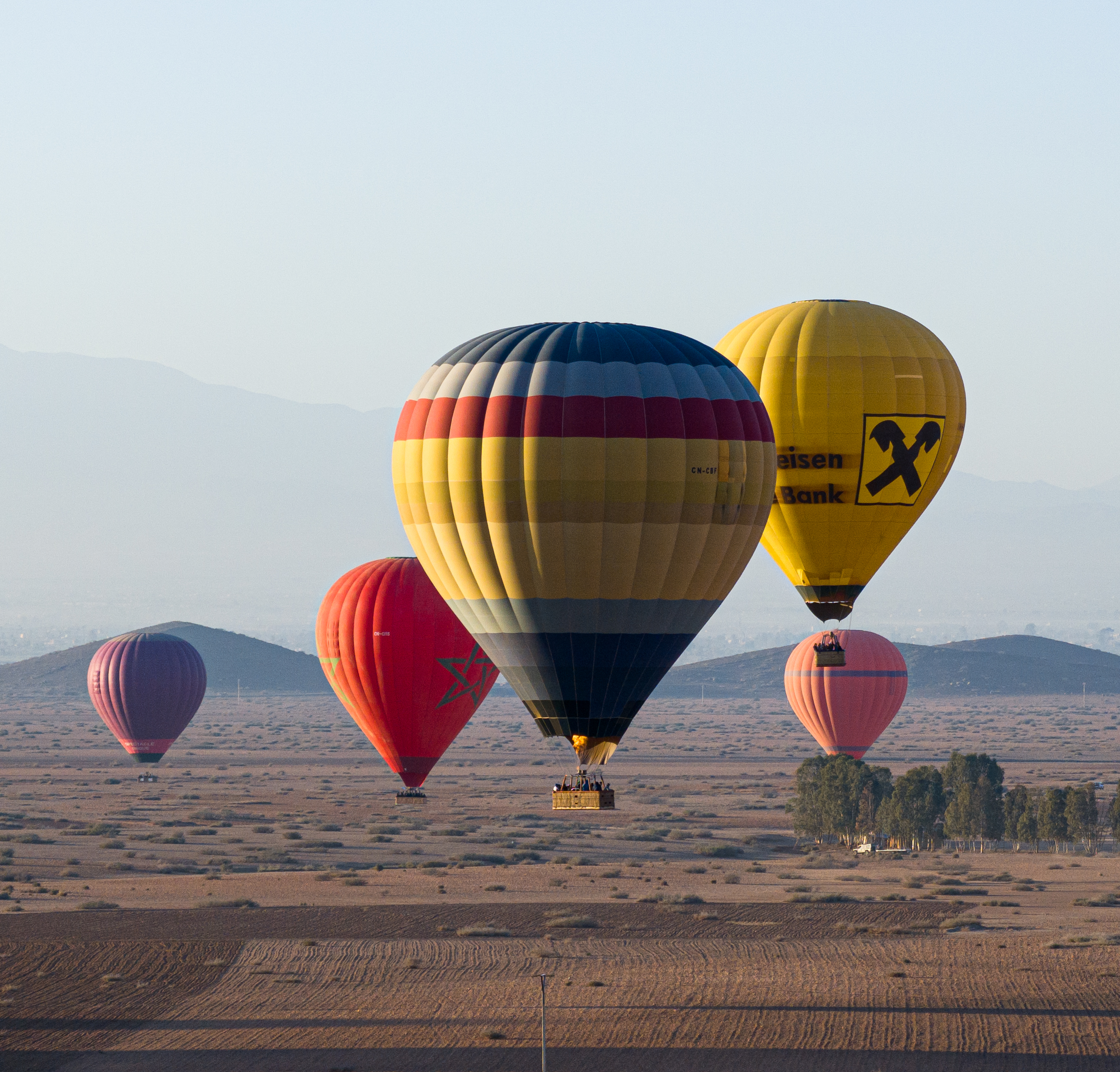 Globo aerostático de Marrakech con desayuno Marroquí
