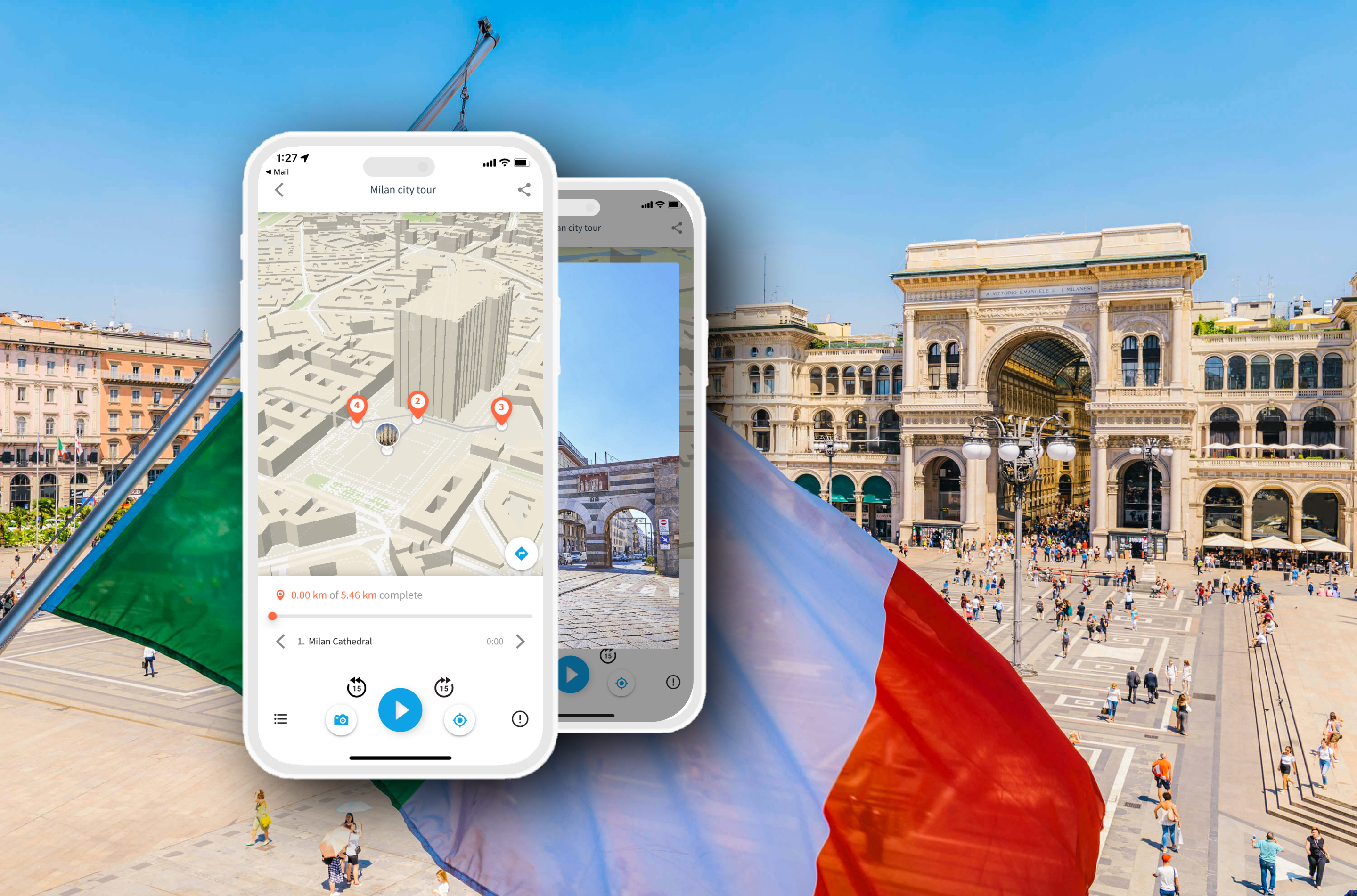 Milan: City Tour with Audio Guide