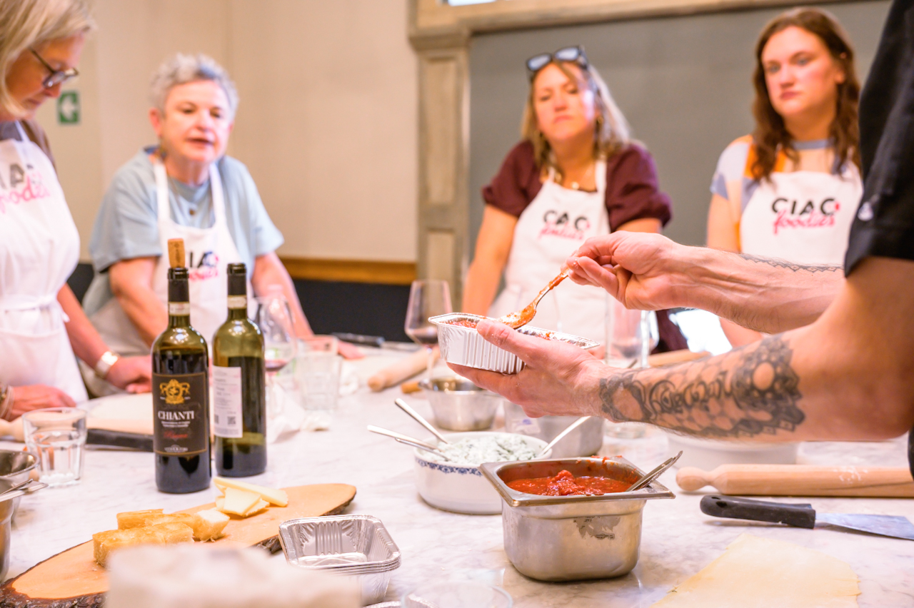 Icons of Italy: Signature Cooking Experience with Carbonara, Pesto Making, Lasagna & Sicilian Cannoli - Photo 21