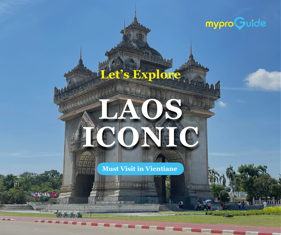 Tour icónico de Vientiane y cultura de Laos, Parque Buda, Monumento a Patuxay