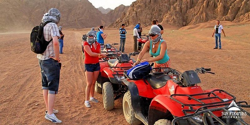 Hurghada Desert Safari Adventure: Quad Bike, Jeep, Camel Ride, Bedouin Village & BBQ Dinner — photo 3