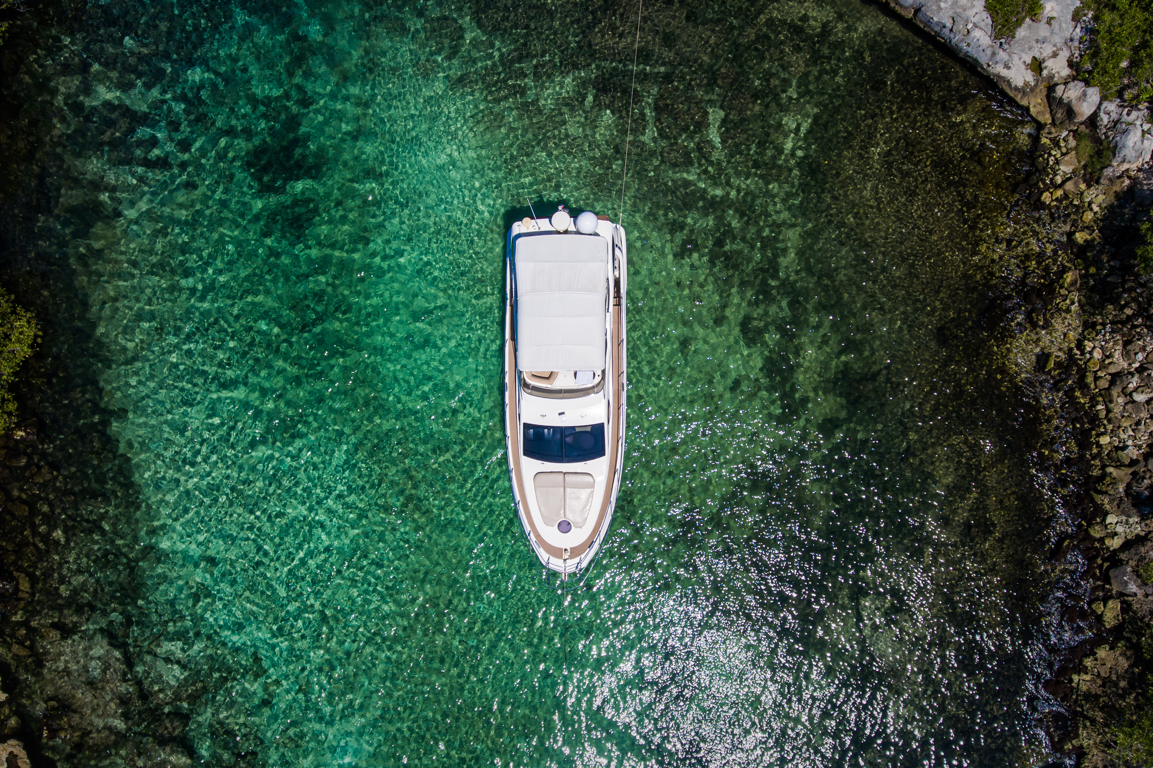 Her Şey Dahil 9 saat El Cielo Cozumel 43`Azimut yatında