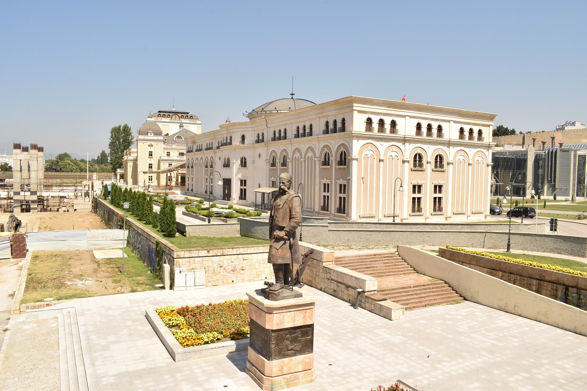 Private one way sightseeing transfer from Tirana to Skopje, via Kosovo