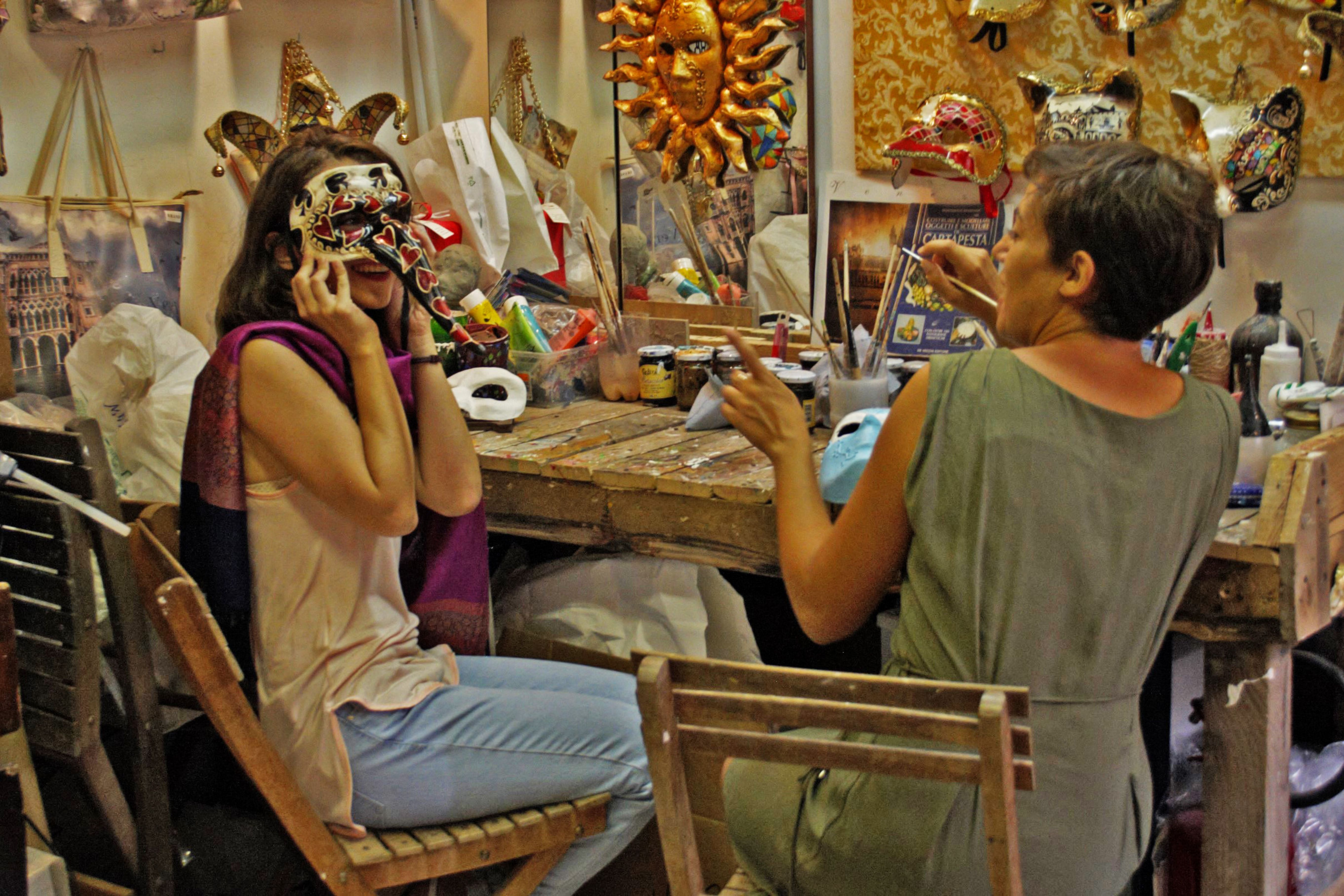Creative Artisan Mask Decoration Workshop - Photo 6