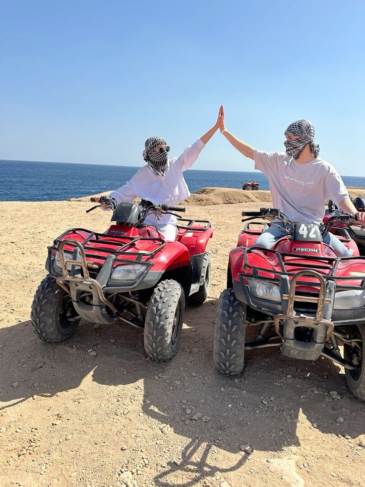 Sunset Desert Safari Trip by ATV Quad from El Quseir.