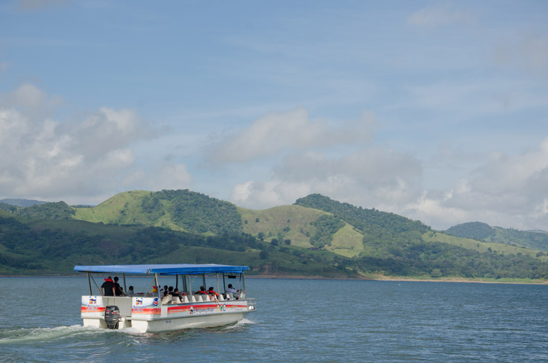Cruce del lago al Arenal
