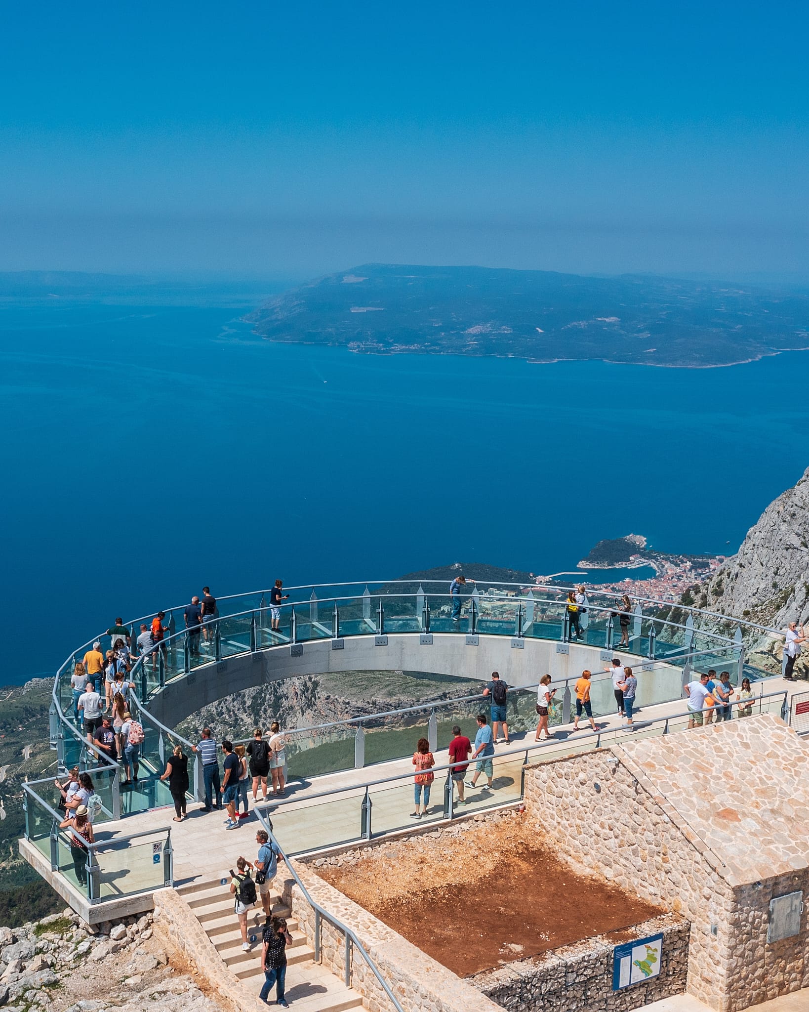 Shore Excursions - Cliffview Adventure: Makarska and Bikovo Skyline from Split