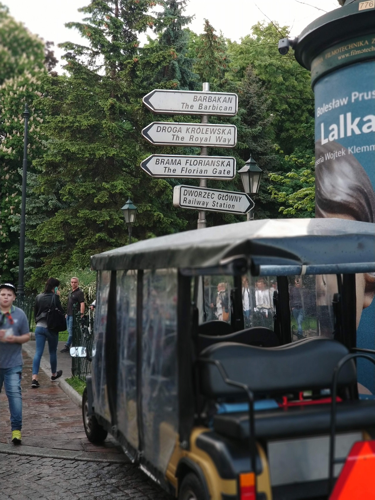 Krakow: Old Town Easy Sightseeing by Electric Golf Cart