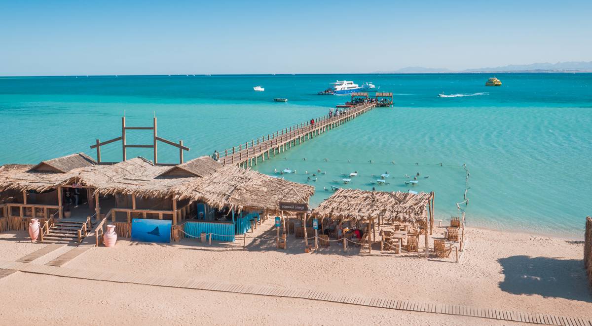 Orange Island snorkeling Trip from El Gouna.