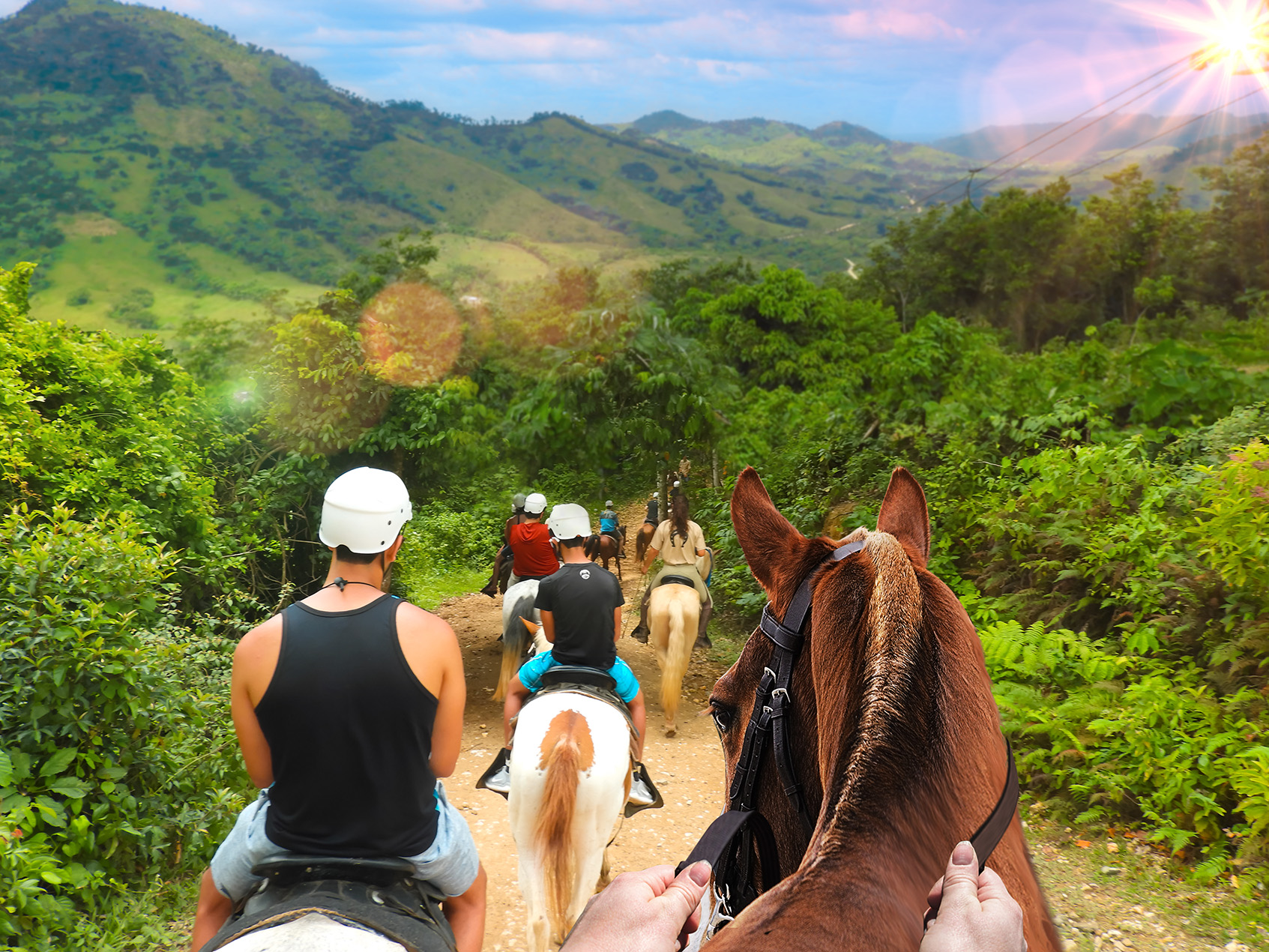 El parque de la hacienda