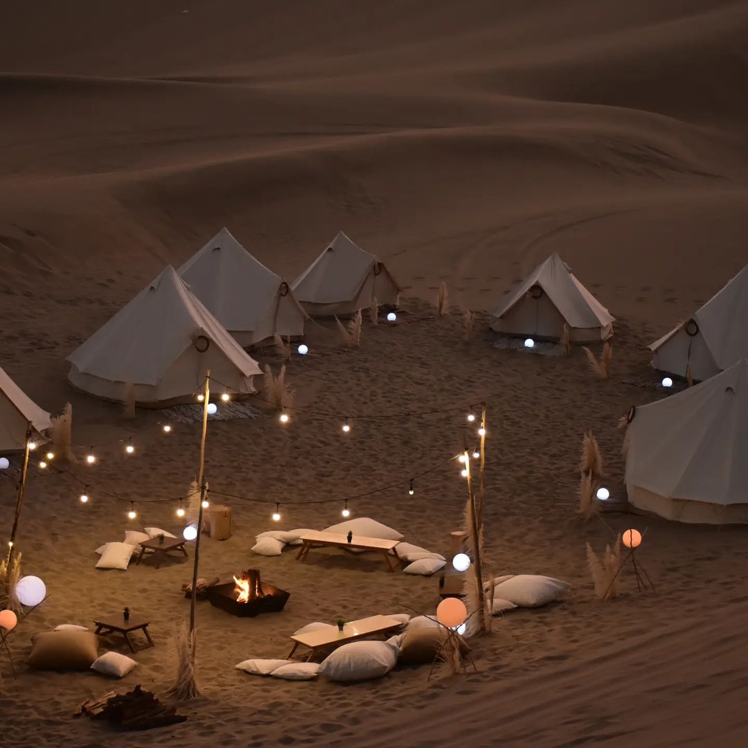 Ica-06 : Glamping en el Desierto - Noche de Lujo Bajo las Estrellas