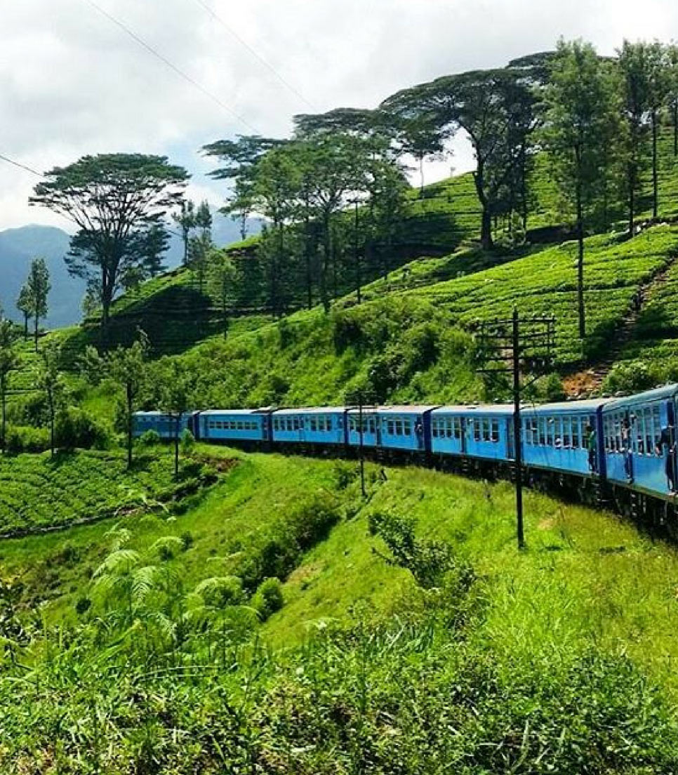 Ella to Kandy train ride on (Train No: 1006 "Podi Menike")