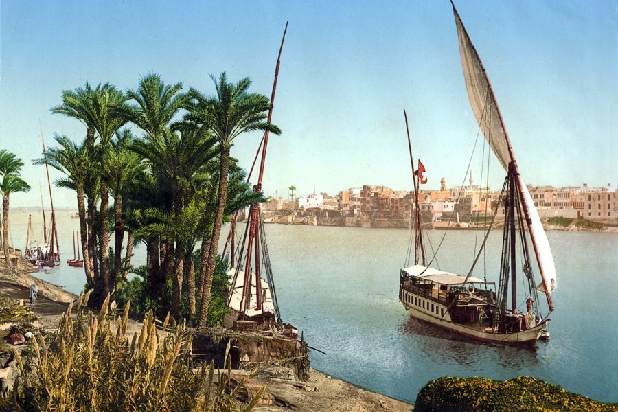 A Nile Felucca Ride In Cairo , Cairo Nile river , Cairo tower and the most famous skyline in Cairo . A Nile Felucca Ride In Cairo , Cairo Nile river , Cairo tower and the most famous skyline in Cairo .