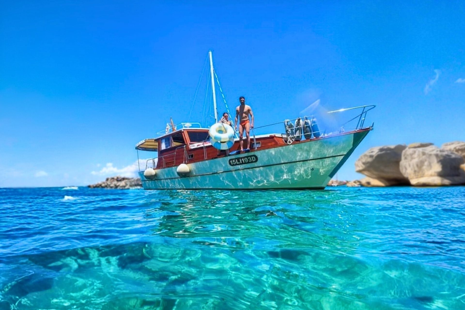 Palau or La Maddalena: boat tour in the La Maddalena Archipelago - Photo 4